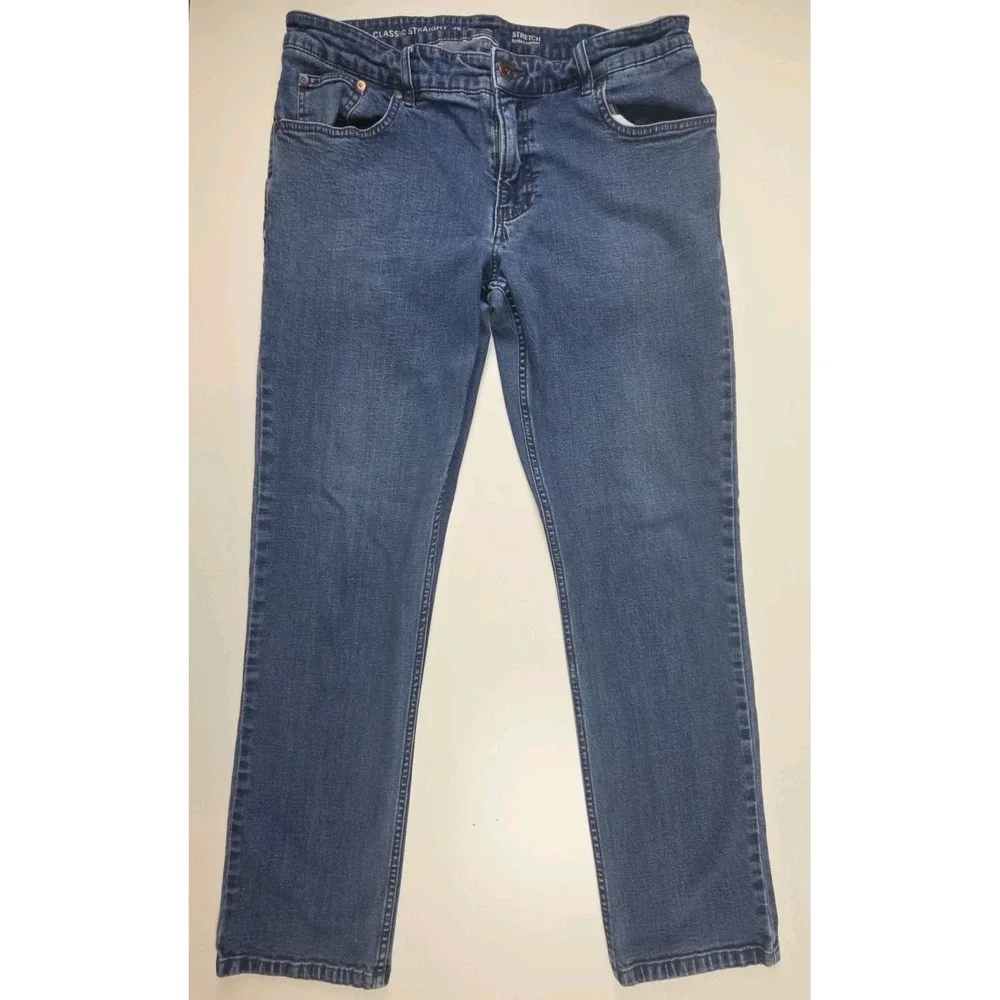C&A Jeans 38x32 Classic Straight Fit Extra Comfort Stretch Denim
